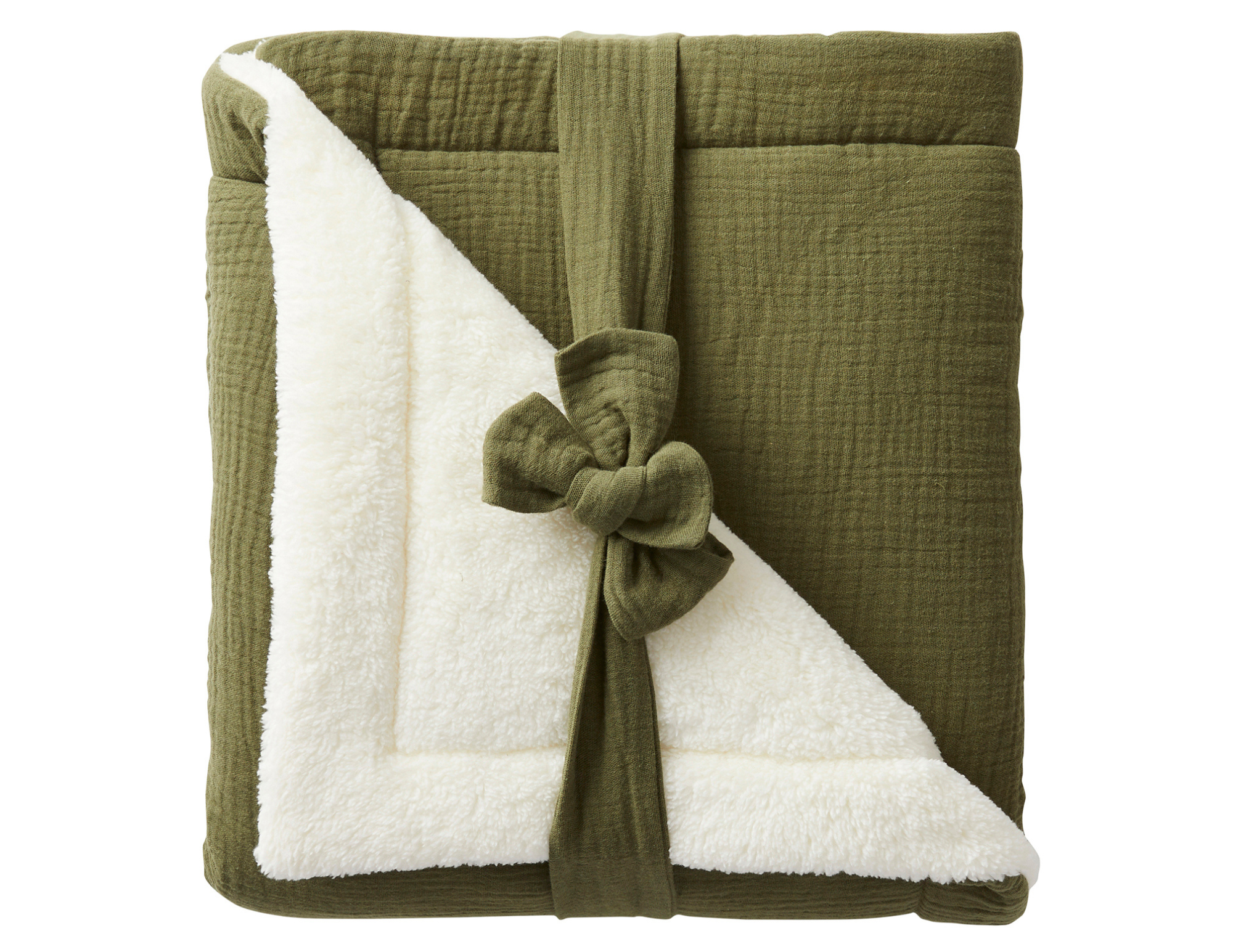 Couverture peluche - Fougère