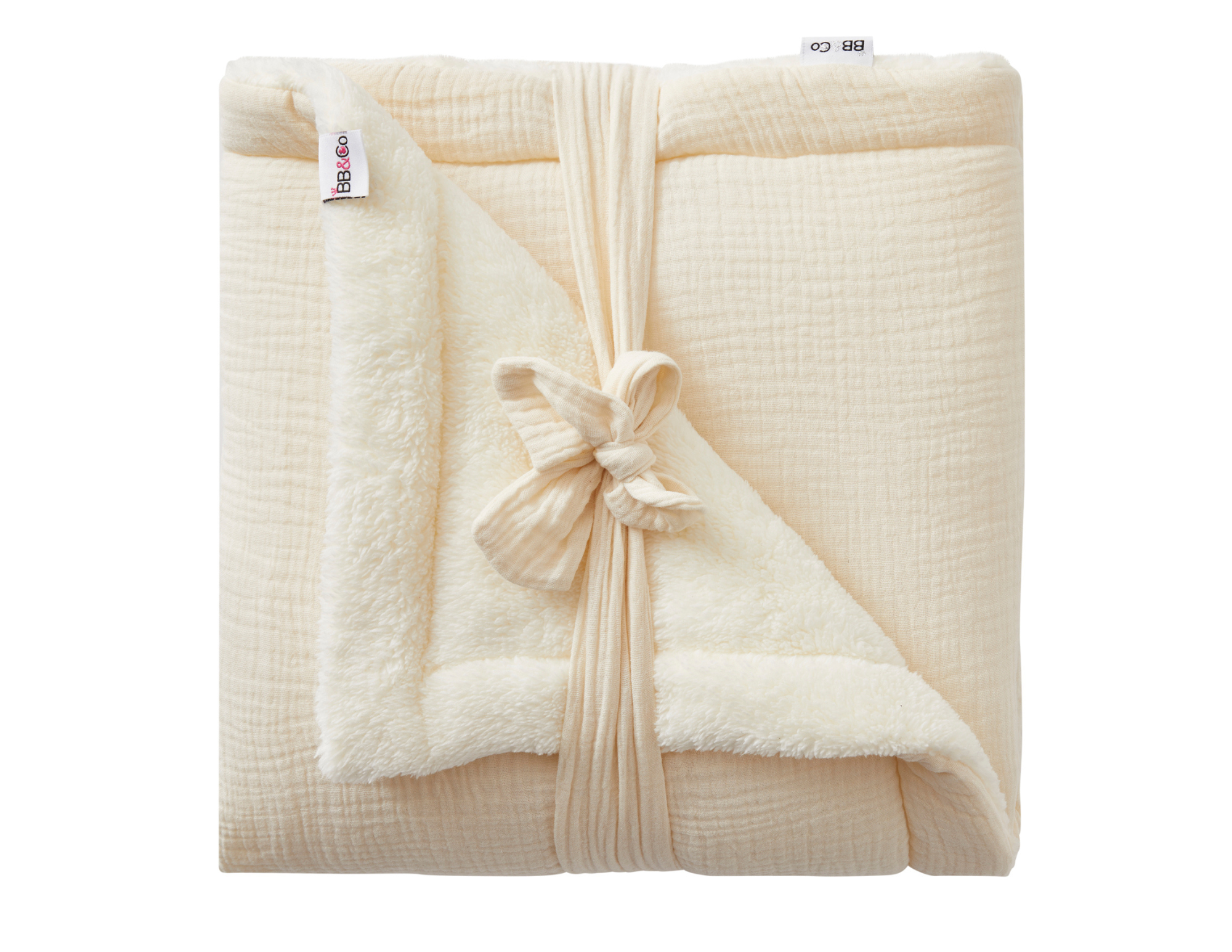 Couverture peluche - Biscuit