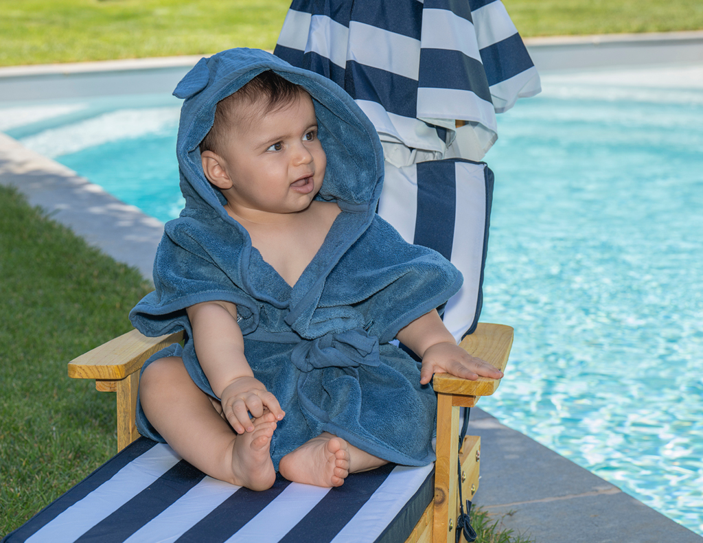 Cape de bain Bambou & Gaze de coton - Terracottaa