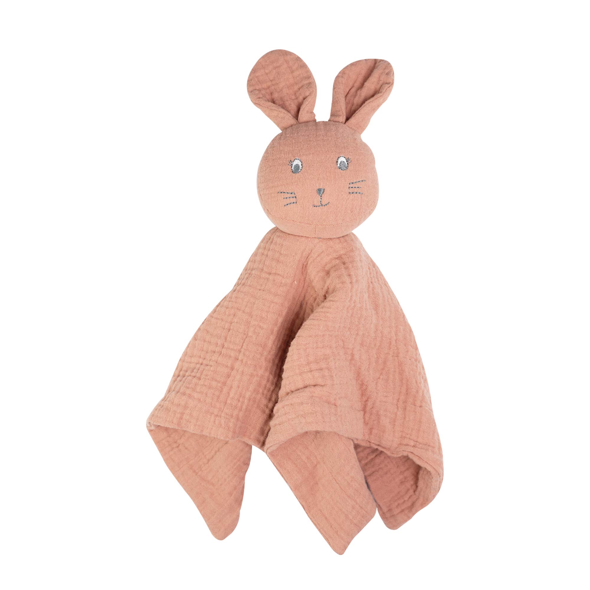 Doudou lange Lapin - 34x34 cm