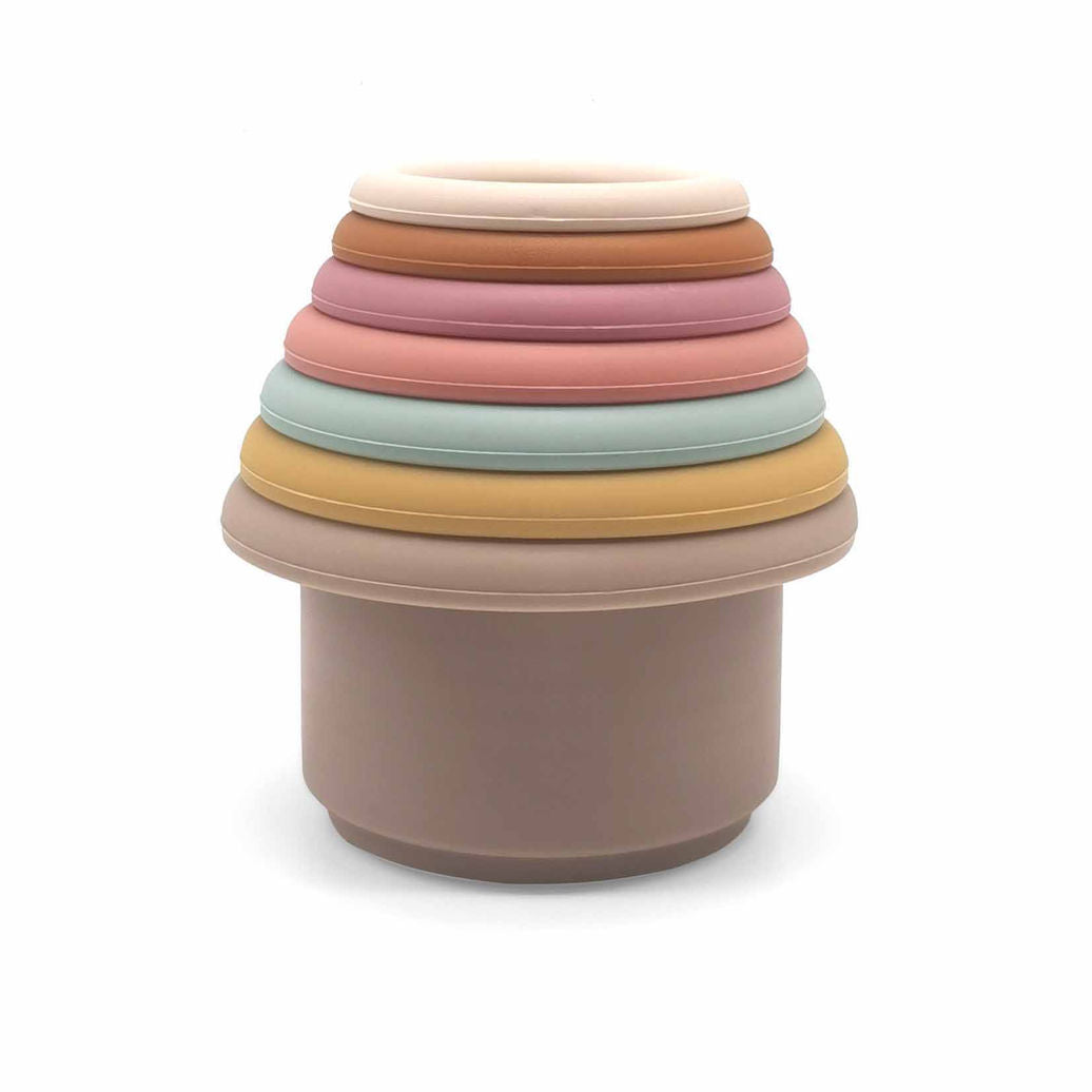 Gobelets à empiler en silicone