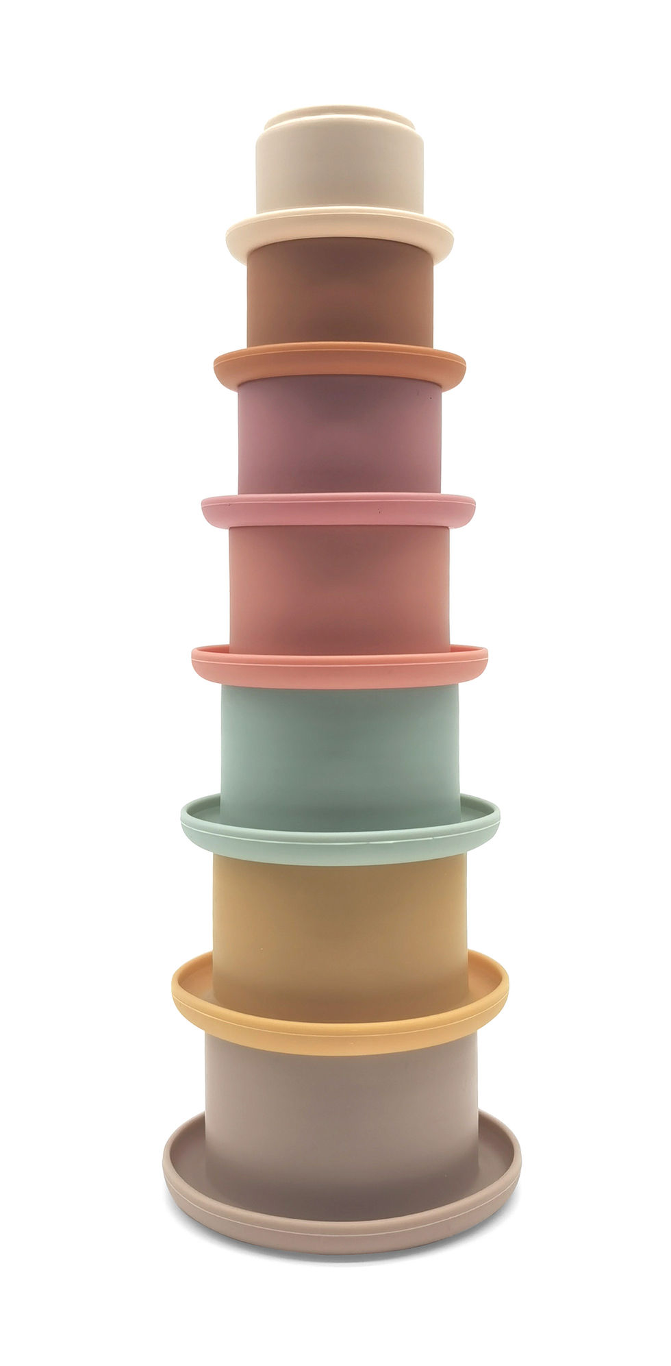 Gobelets à empiler en silicone