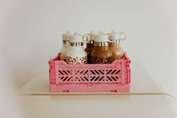 Gourde 350ml - Crème Léopard