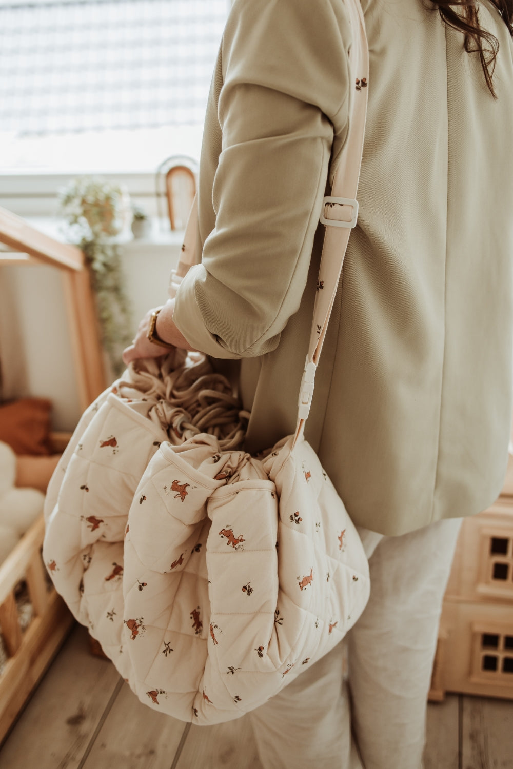 Tapis d'éveil - Rabbits - Coton Bio