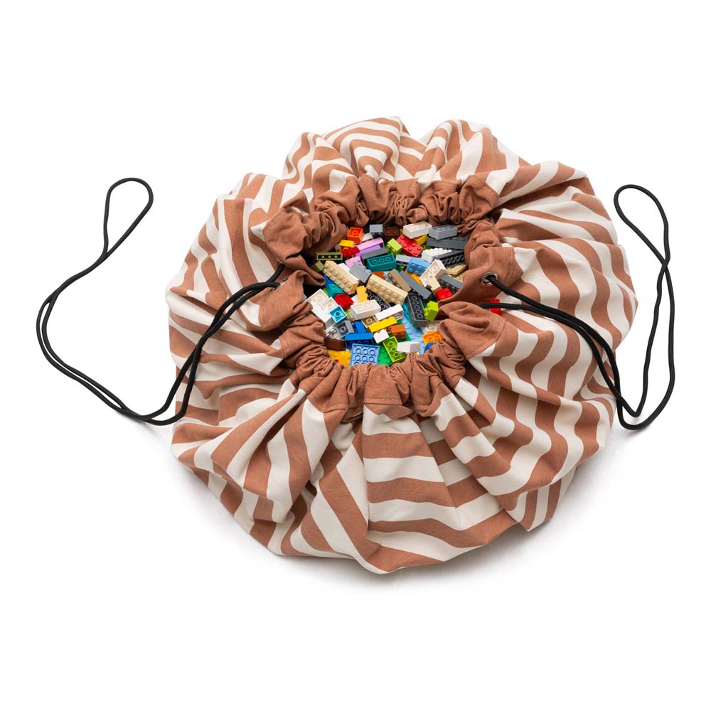 Tapis de jeux & Sac de rangement - Marron