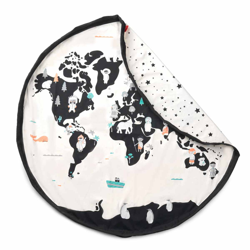 Tapis de jeux & Sac de rangement - Worldmap