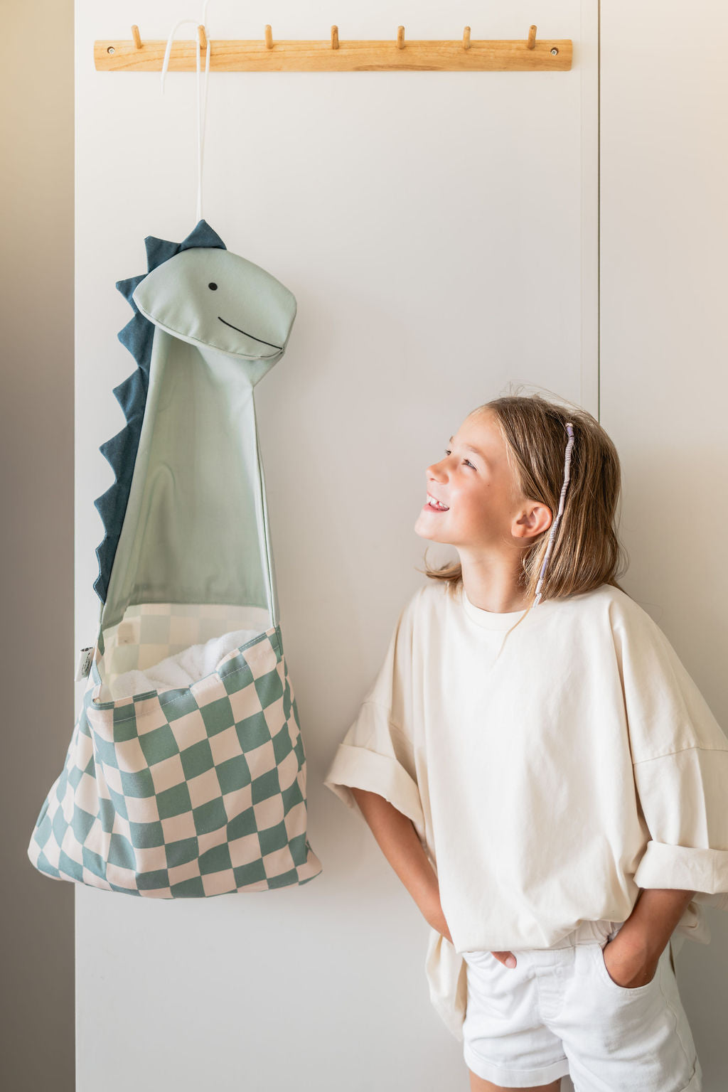 Rangement mural Dino - Personnalisable